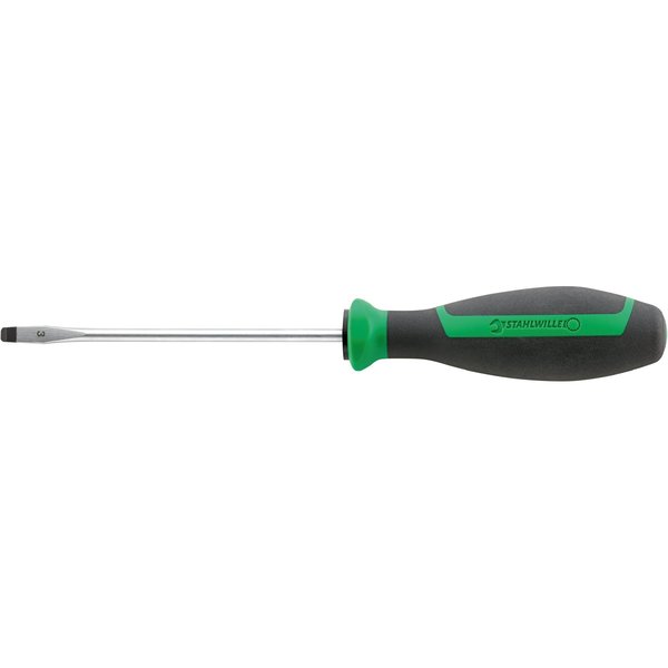 Stahlwille Tools Screwdriver for slotted screws DRALL+ 0, 6 mm x 4, 0 mm blade length 100 mm 46213040